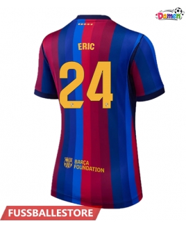 Günstige Barcelona Eric Garcia #24 Heimtrikot Damen 2026-27 Kurzarm